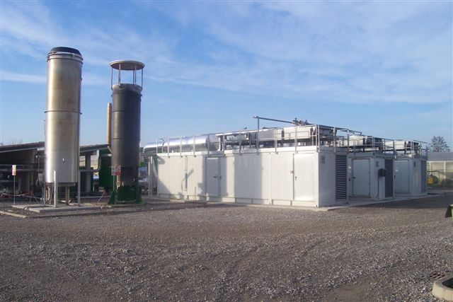 Centrale di cogenerazione a biogas da discarica
